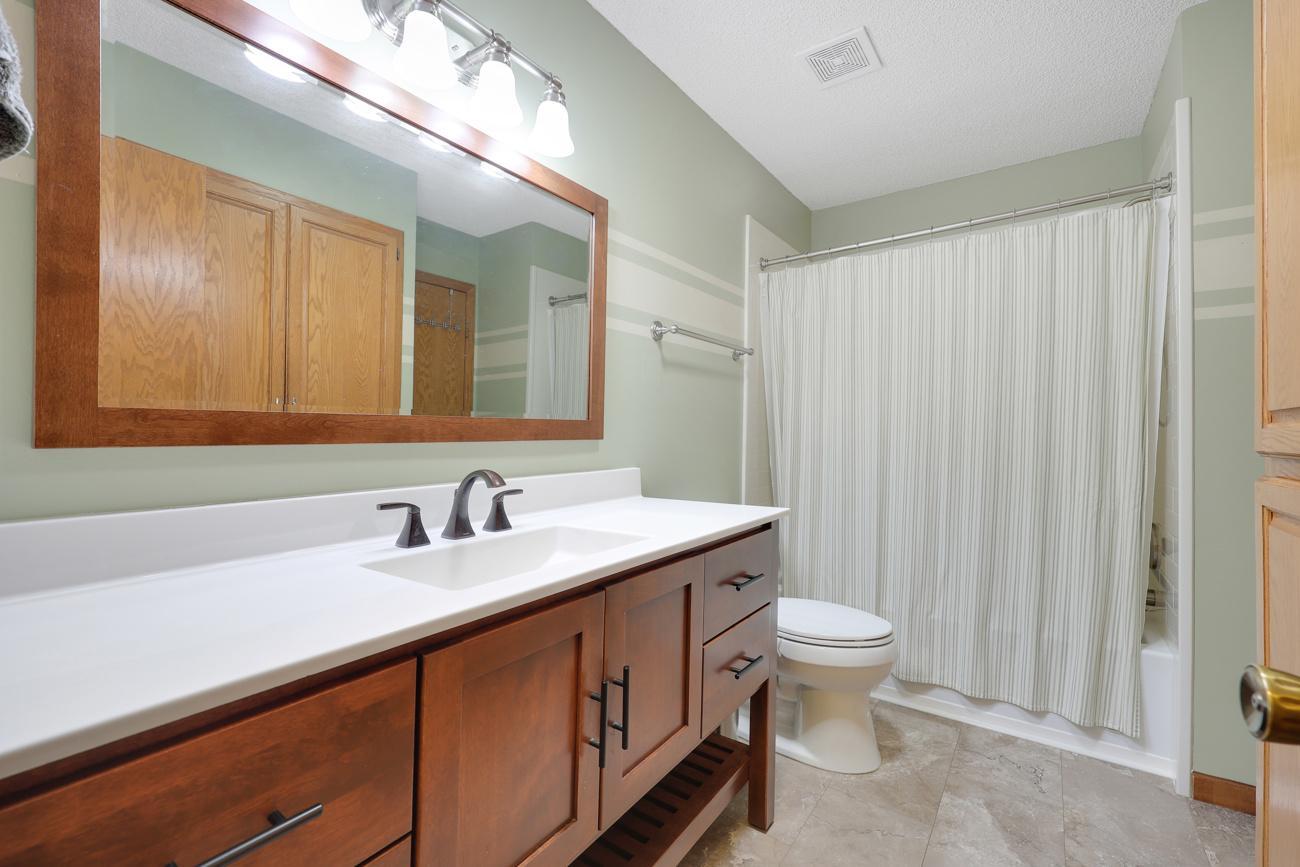 Full bath beautifully updated
