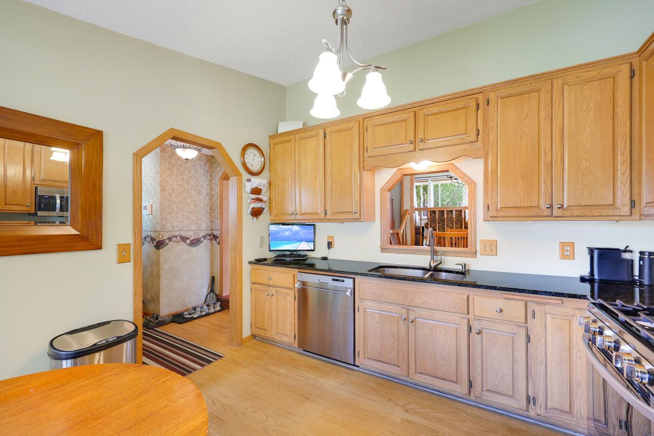Pass-through to dining room