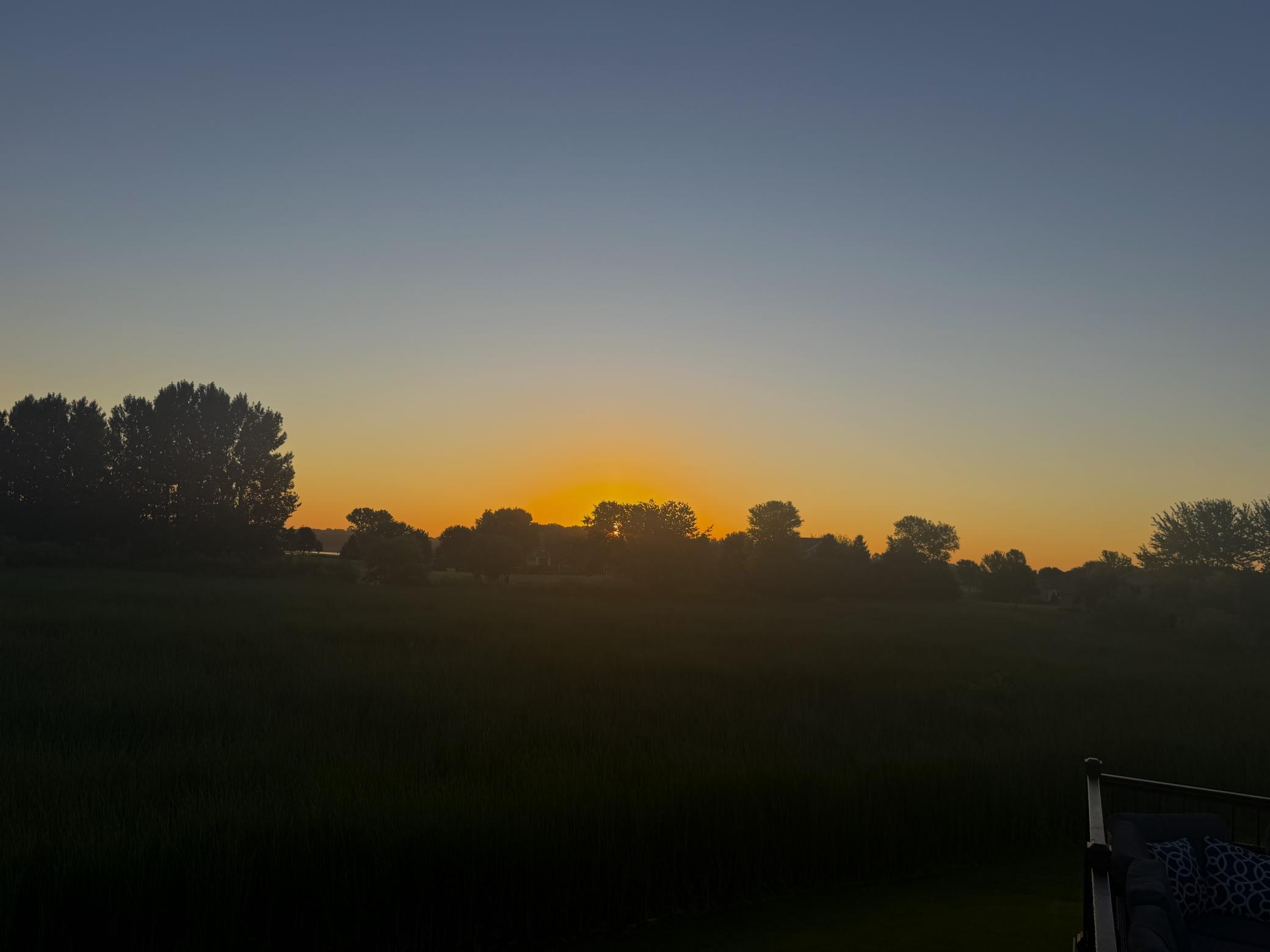 Beautiful sunrises and sunsets