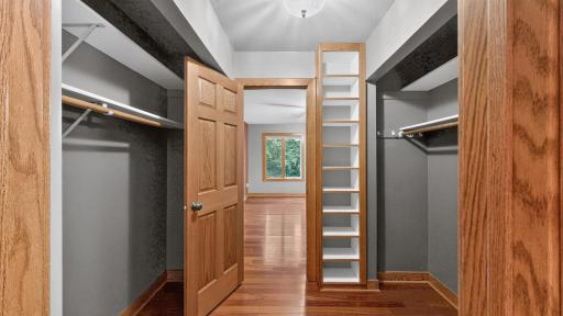 PRIMARY WALK THROUGH CLOSETS