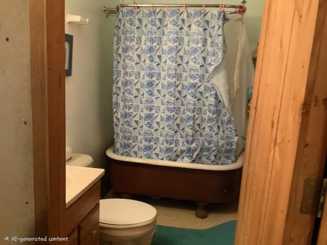 Main floor bathroom