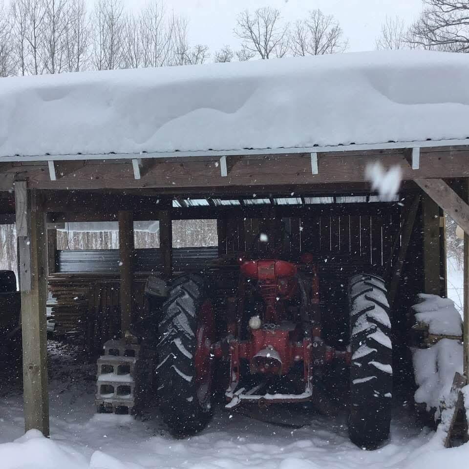 Farmall H tractor can stay!