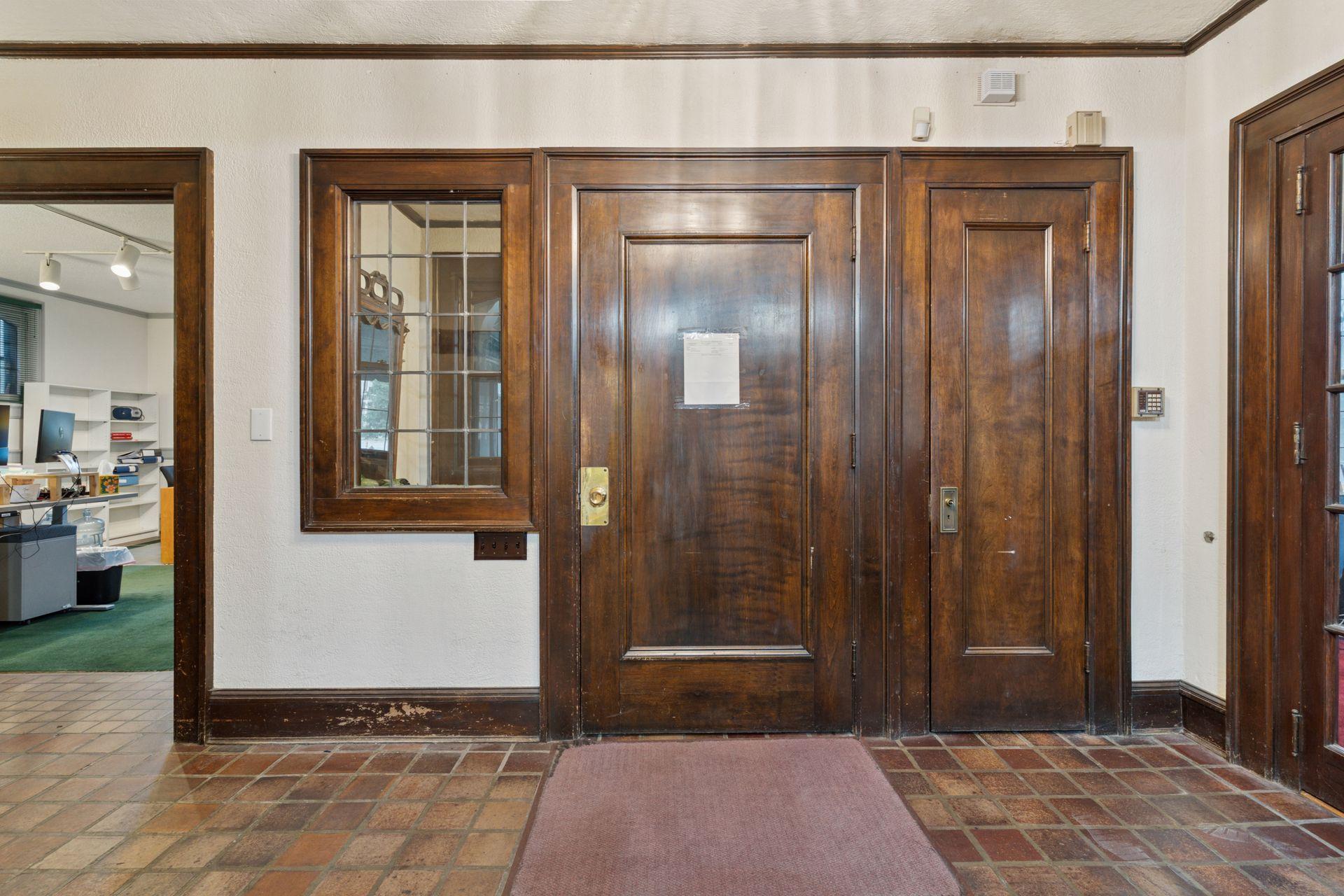 Front entrance