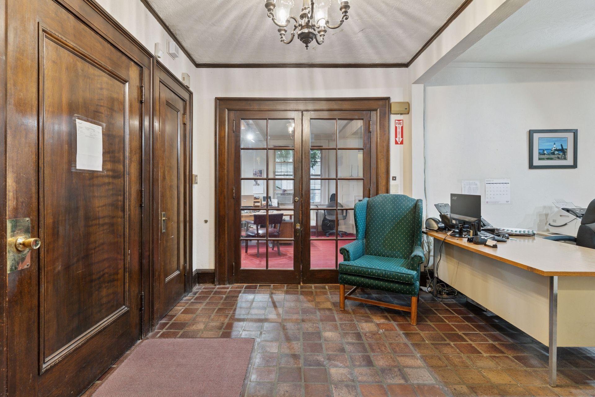 Front entrance