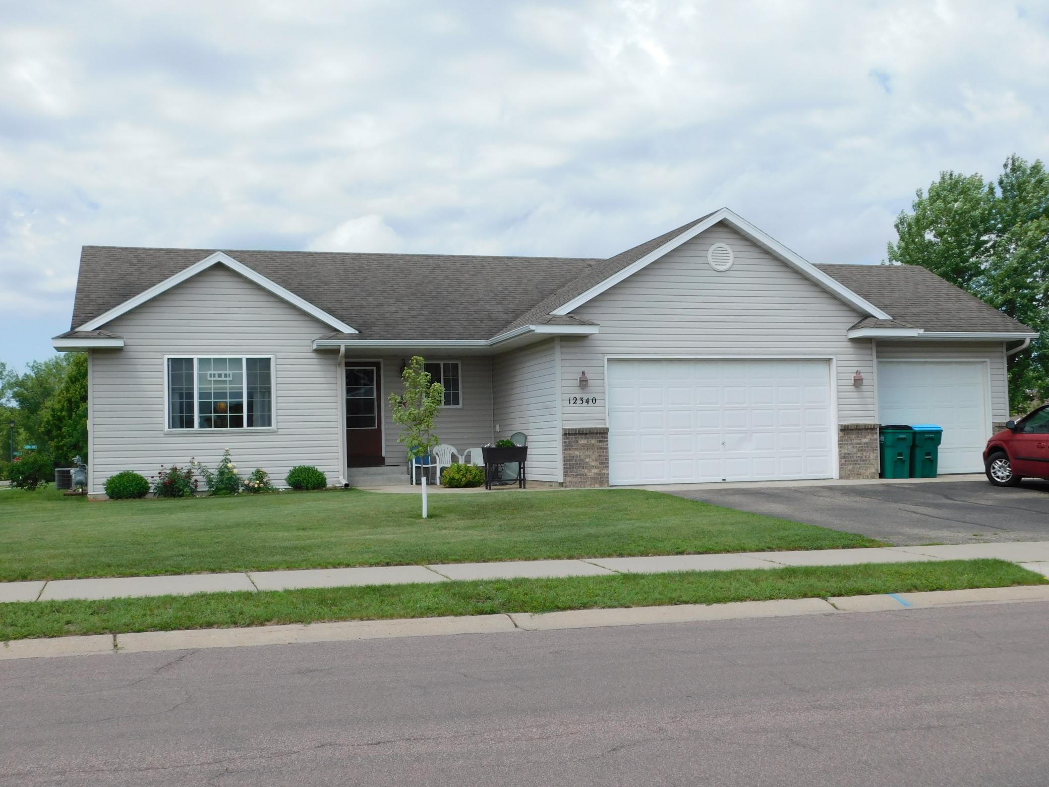 3 car garage on a corner lot