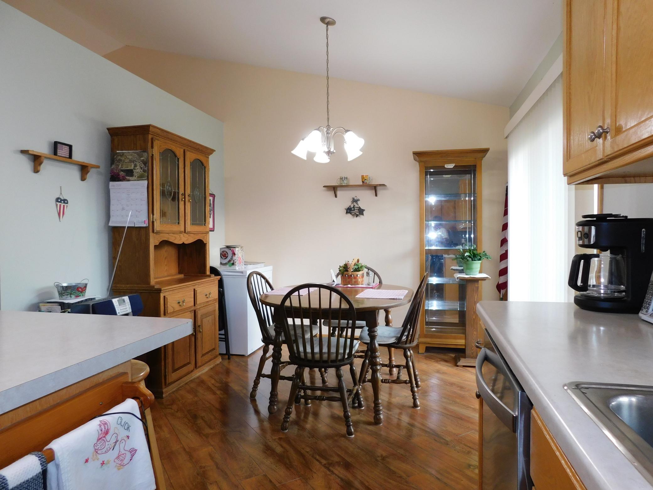 Dining room area to gather with friends or family.