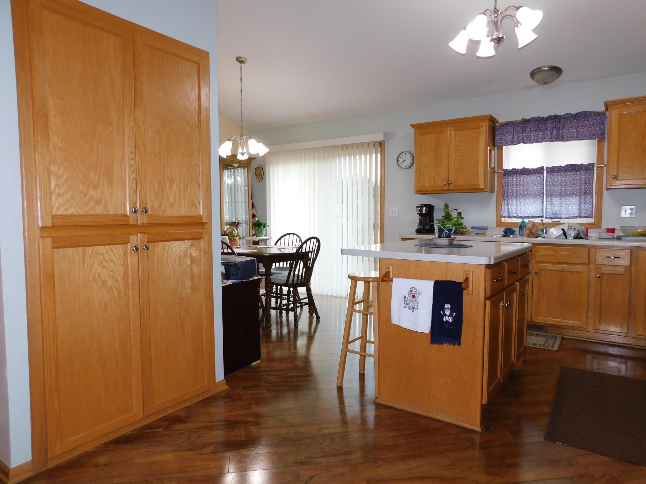 Large pantry area in the kitchen