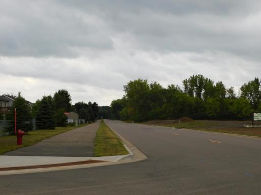 Sidewalks in the area for that morning or evening walk.