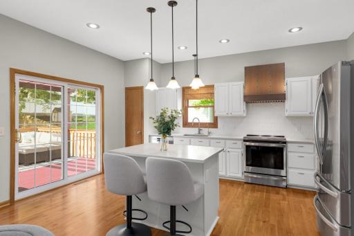 Completely refreshed kitchen including all new appliances.