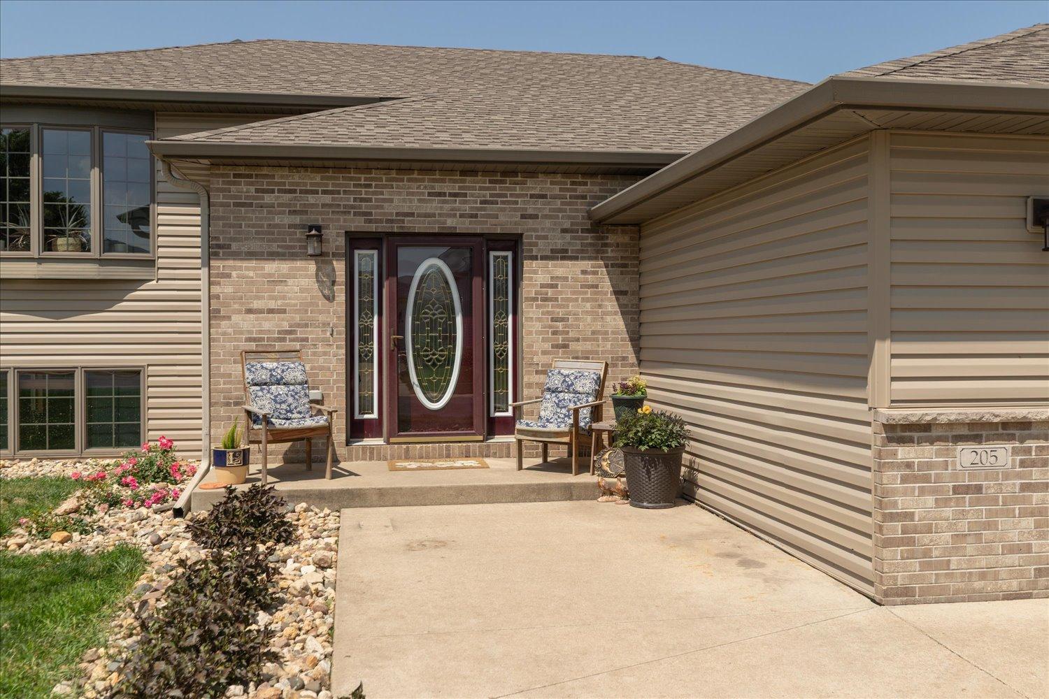 Front Entry and Sitting Area