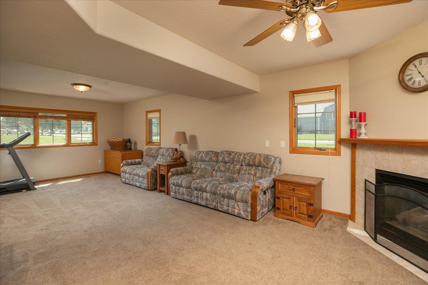Family Room -big and bright