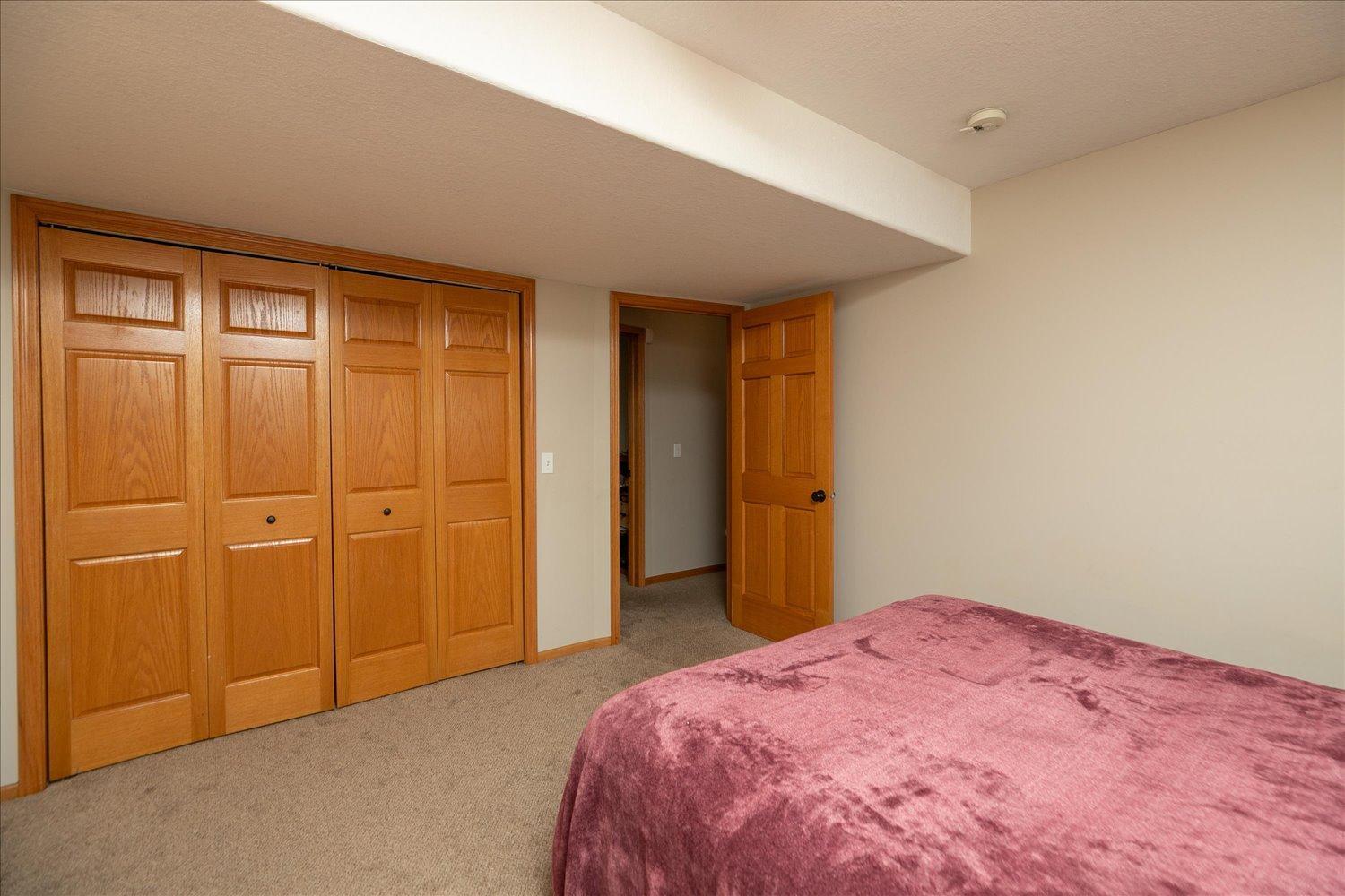 Bedroom 4 offers another large oversized closet