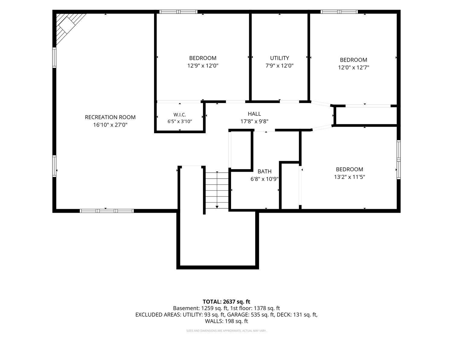 Floorplan Lower Level