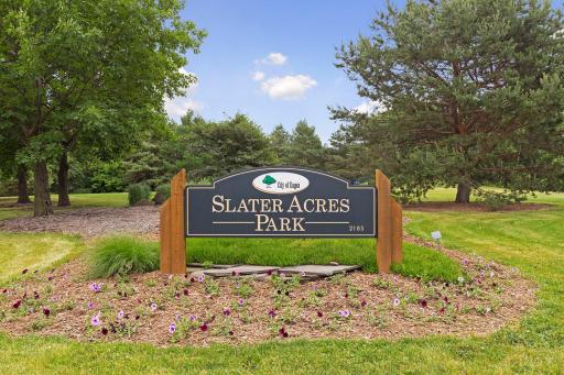 Slater Acres Park only 1 mile from the home