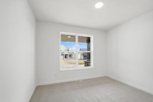 Perfect for an office space or recreation room, this flex space is well-suited for the unique needs of any homeowner.