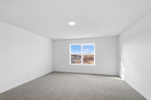 Providing the upmost in privacy, the luxurious owner’s suite is located on the second level and has a walk-in closet and en-suite bathroom.