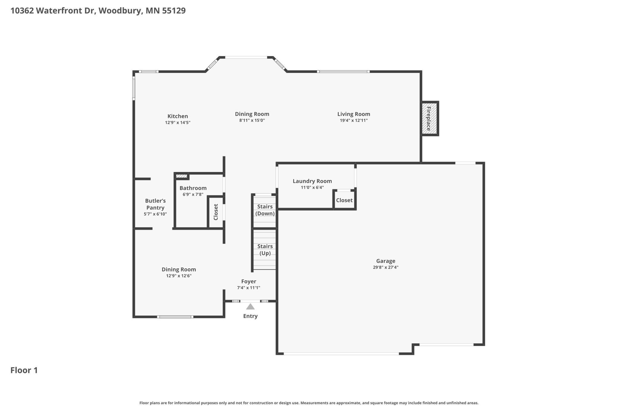 Main Level Layout