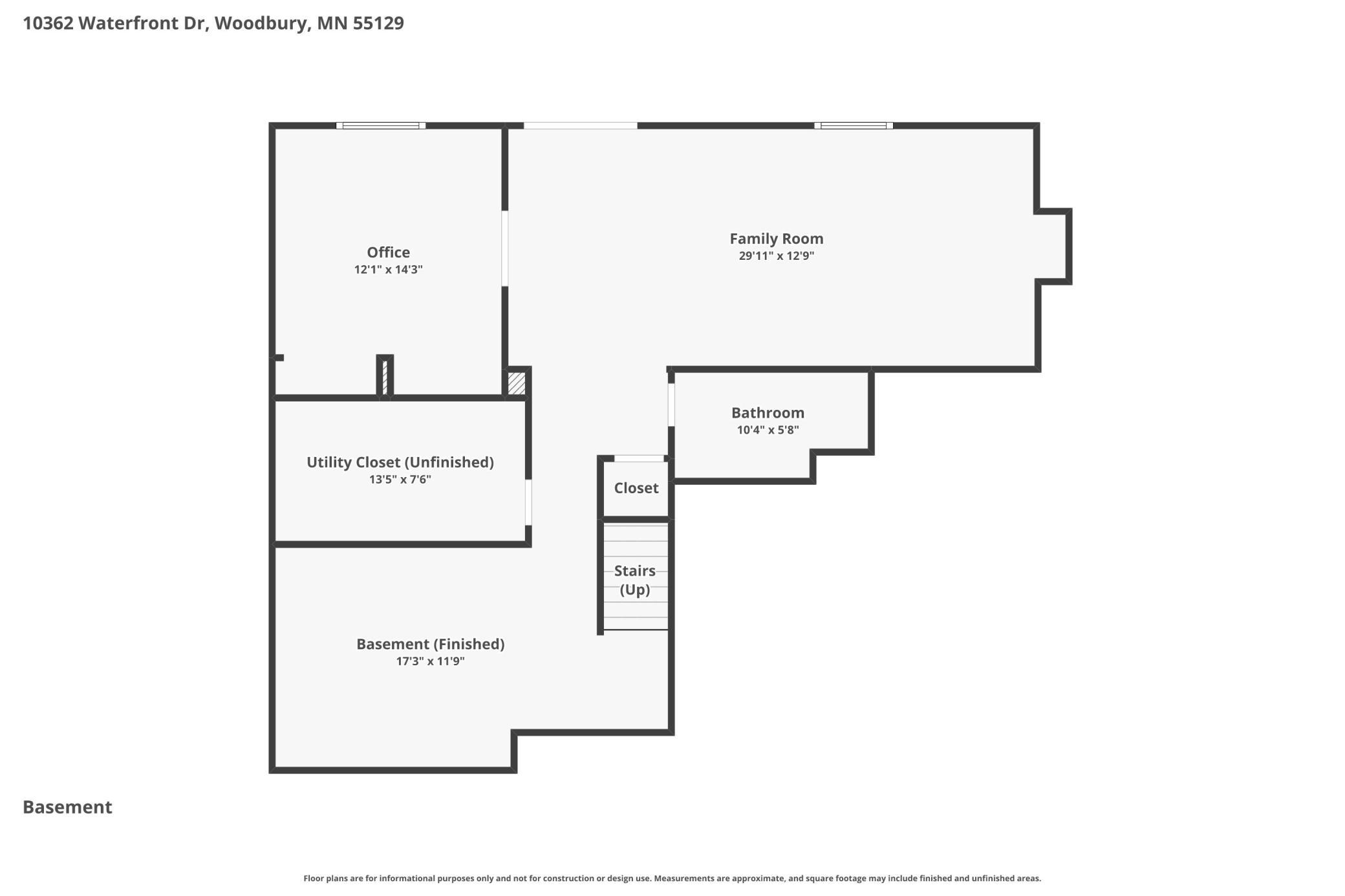 Lower Level Layout