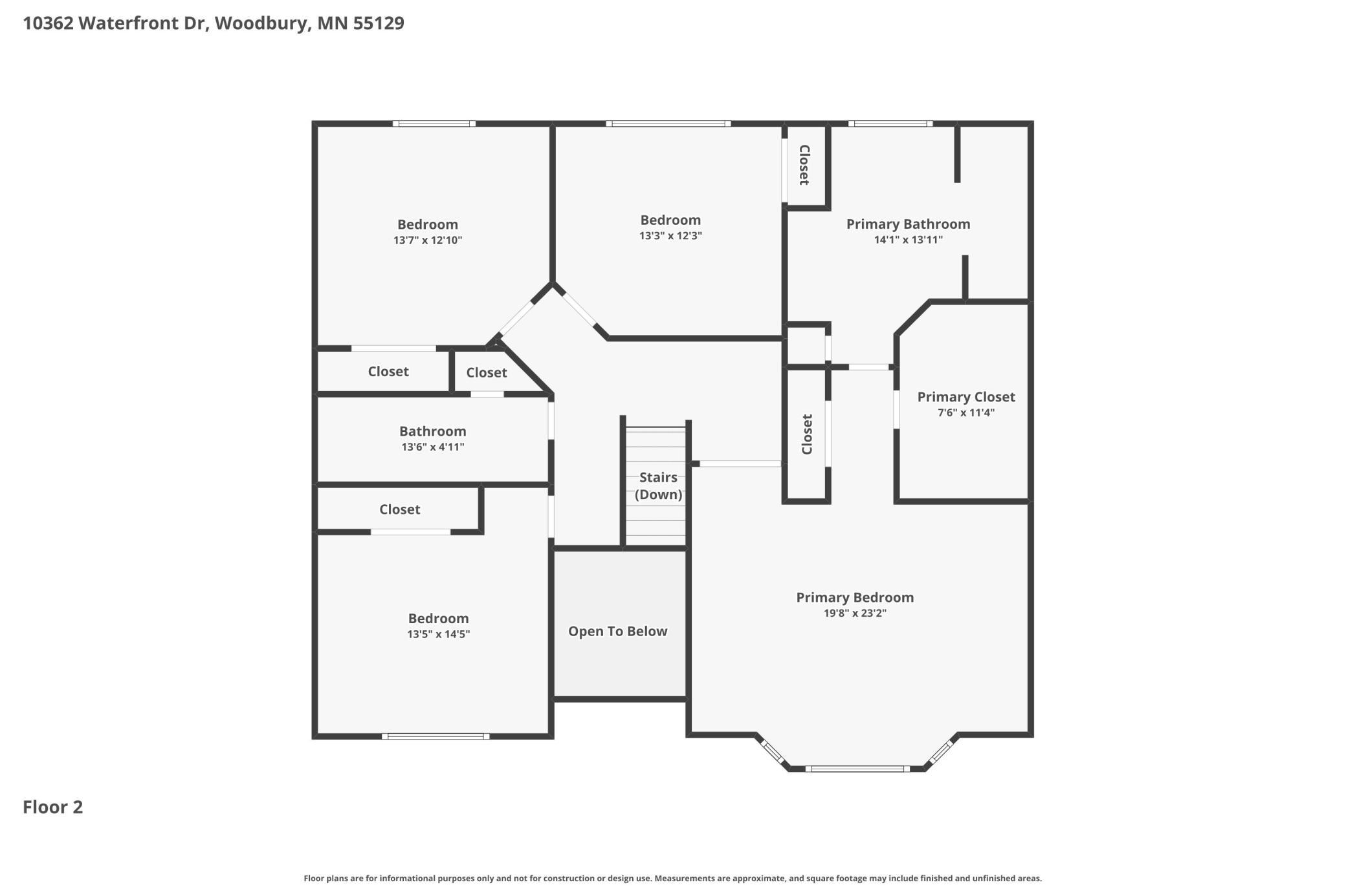 Upper Level Layout
