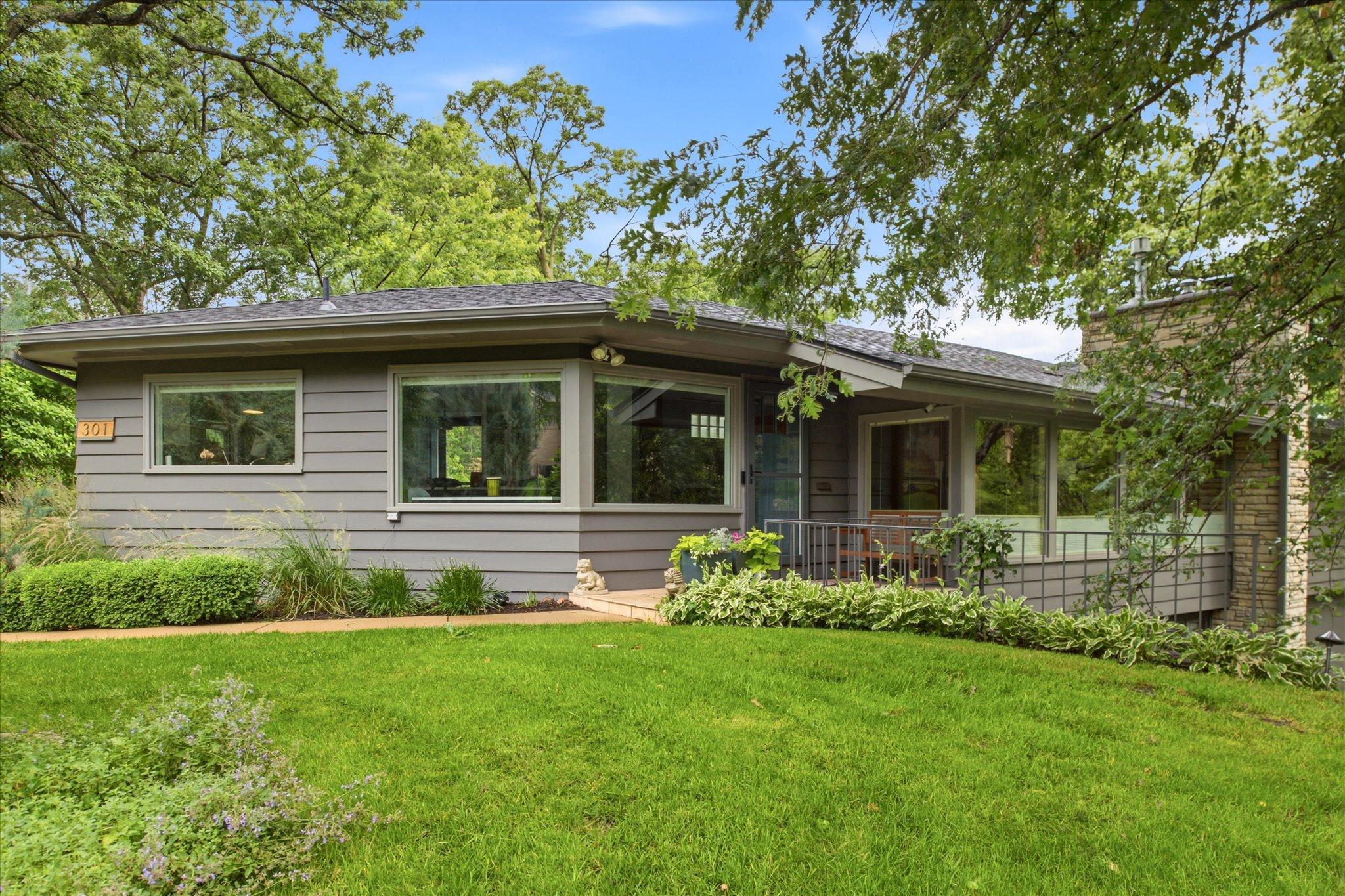 Classic Mid-Century Modern with walls of windows