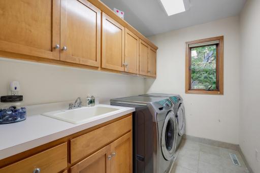 Upstairs laundry