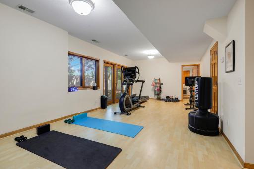 Workout room in your own home or an additional family room