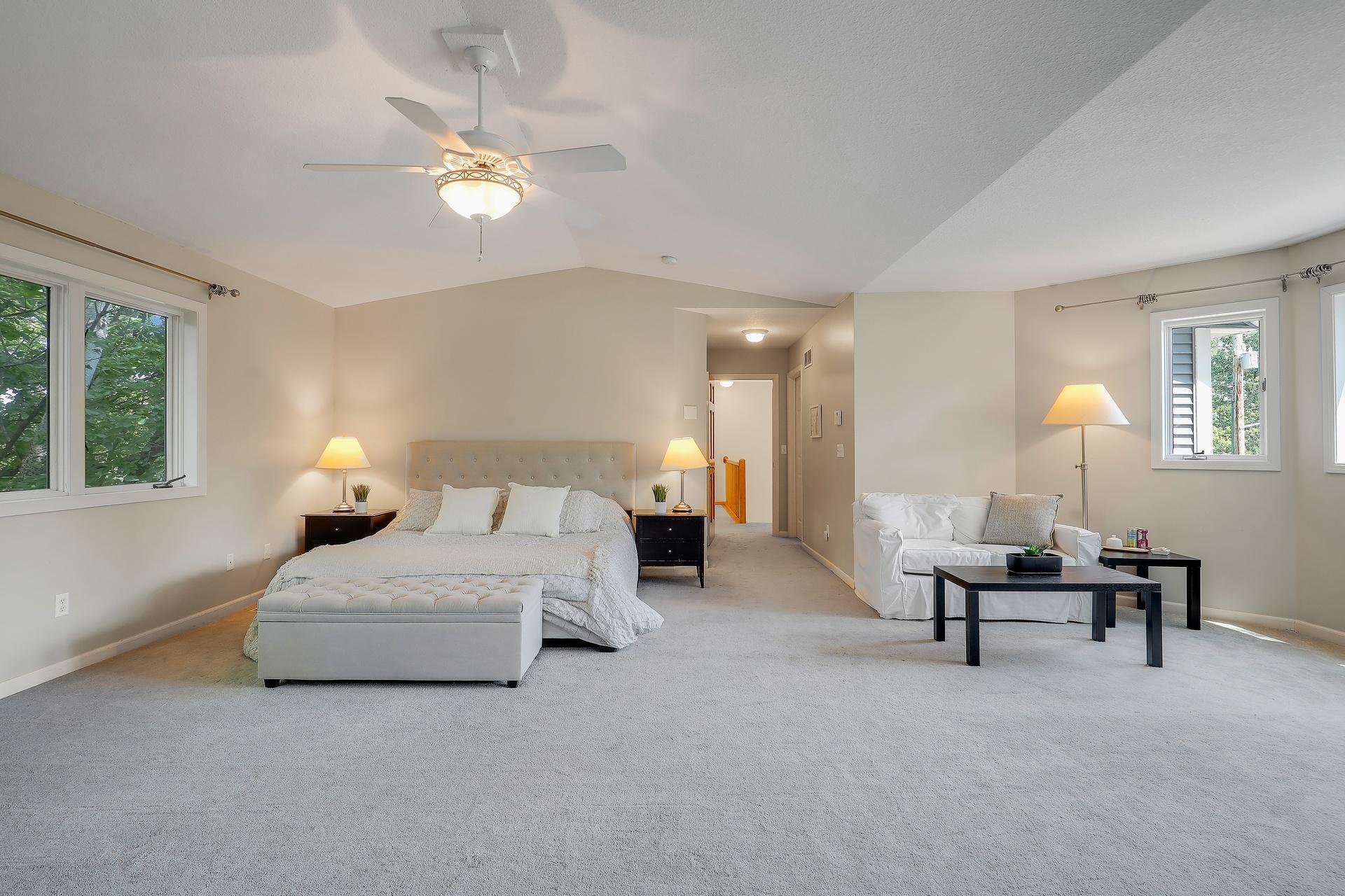 Large primary suite
