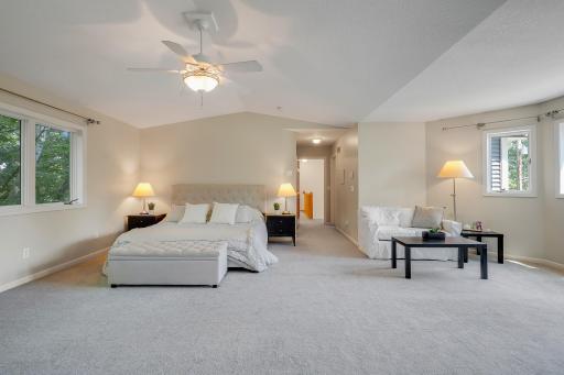 725 square feet primary suite