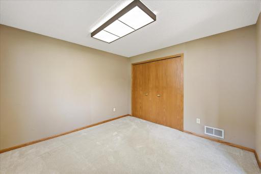 Spacious lower level bedroom