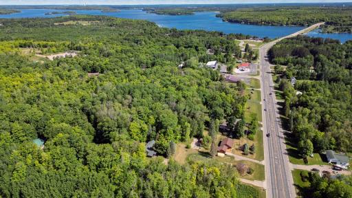 So close to Pokegama Lake and great dining