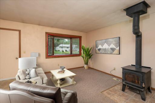 Virtually Staged Living Room