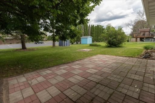 Patio and Shed
