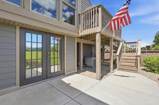 Unique golf cart garage is a rare and highly desirable feature.