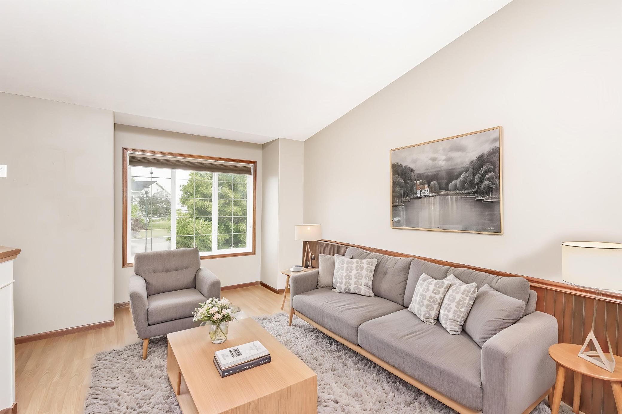Living Room - Virtually Staged