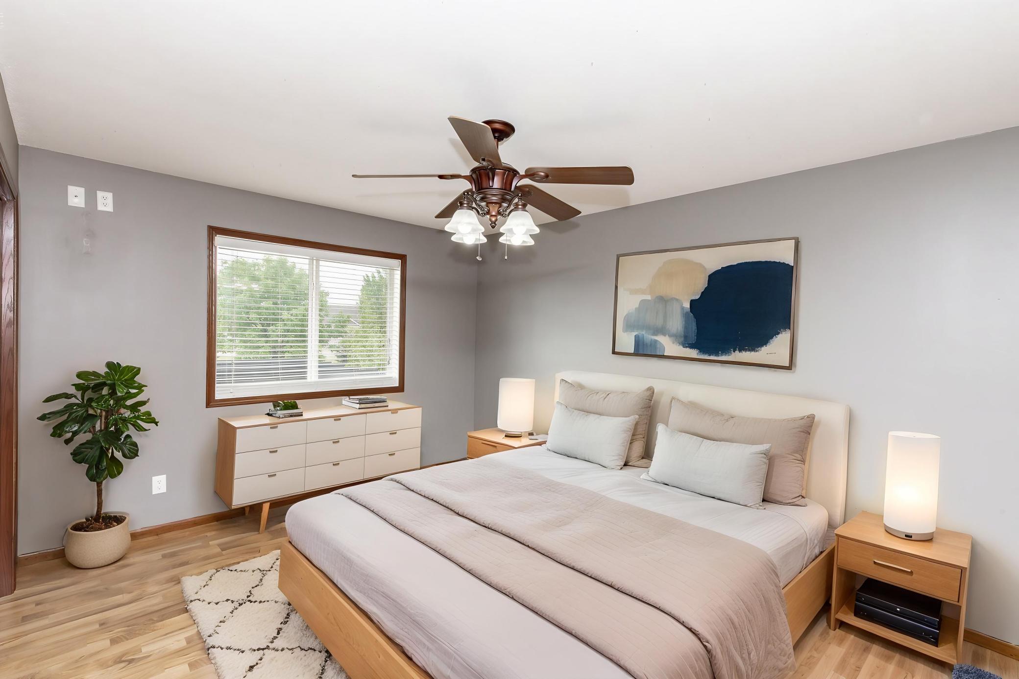 Primary Bedroom - Virtually Staged