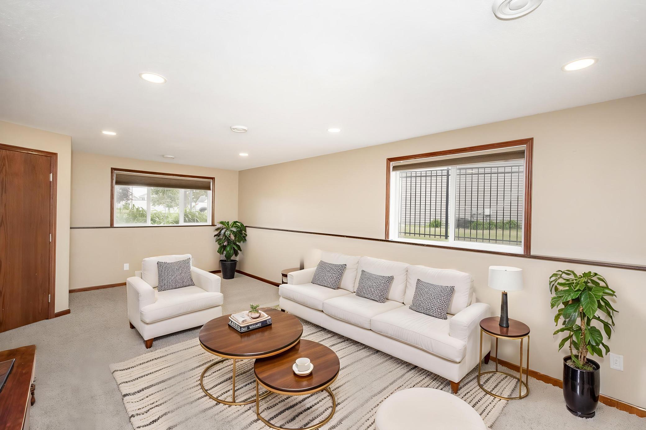 Family Room - Virtually Staged
