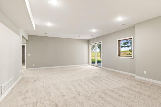 Huge Lower Level Family Room