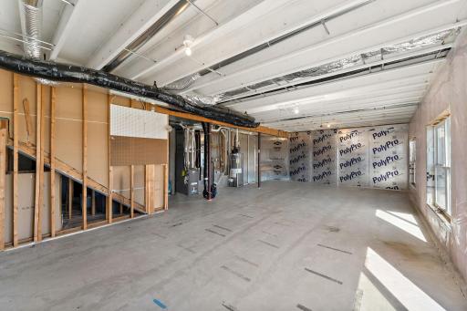 The massive walkout lower level is a blank canvas ready for your finishing touches! With high ceilings and plenty of light, it offers incredible potential to add a 4th bedroom, bath, and family room for instant equity.