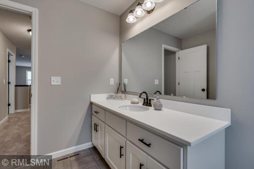 (This is a photo of a previously finished home)