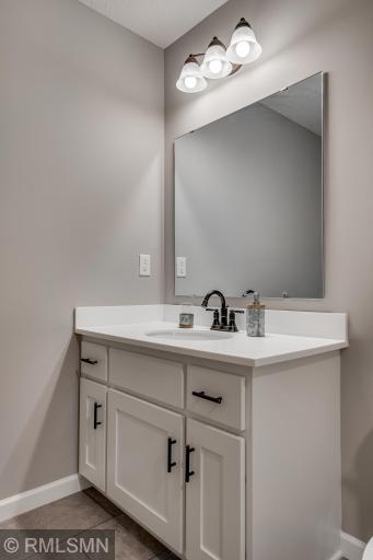 (This is a photo of a previously finished home)