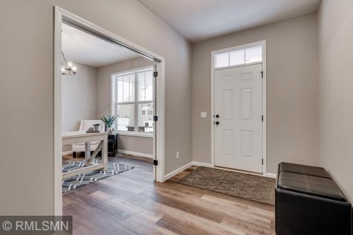 (This is a photo of a previously finished home)