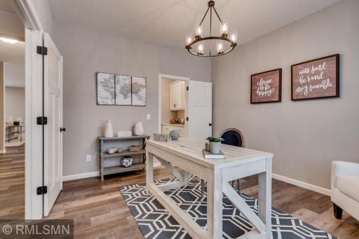 (This is a photo of a previously finished home)
