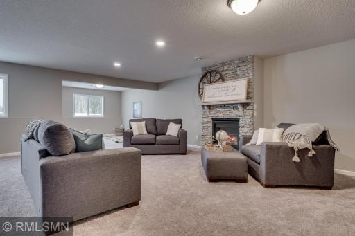 (This is a photo of a previously finished home)