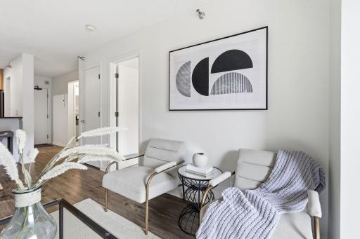 Imagine coming home and unwinding in a comfortable, open living space that feels connected yet cozy.