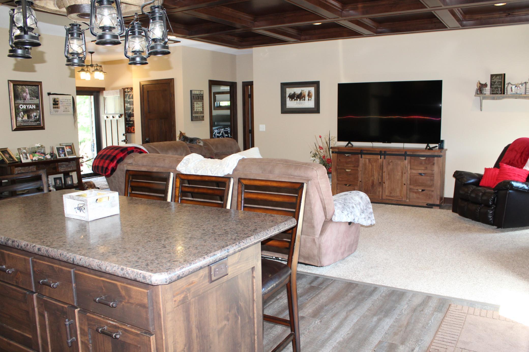 Kitchen to living room