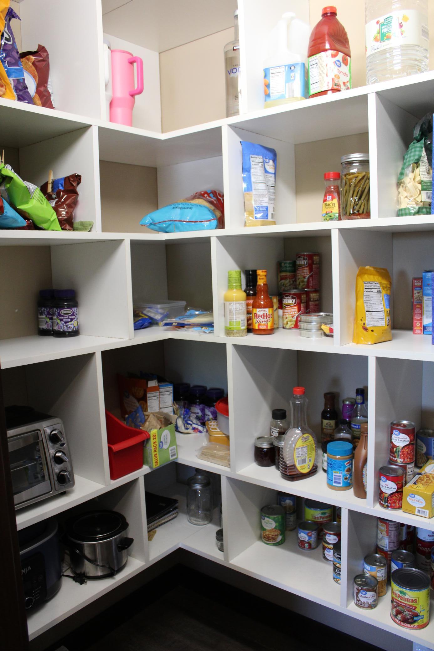 Large walk-in pantry