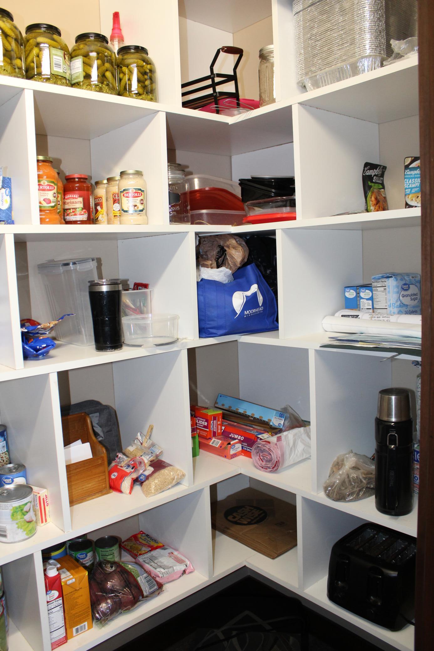Large walk-in pantry