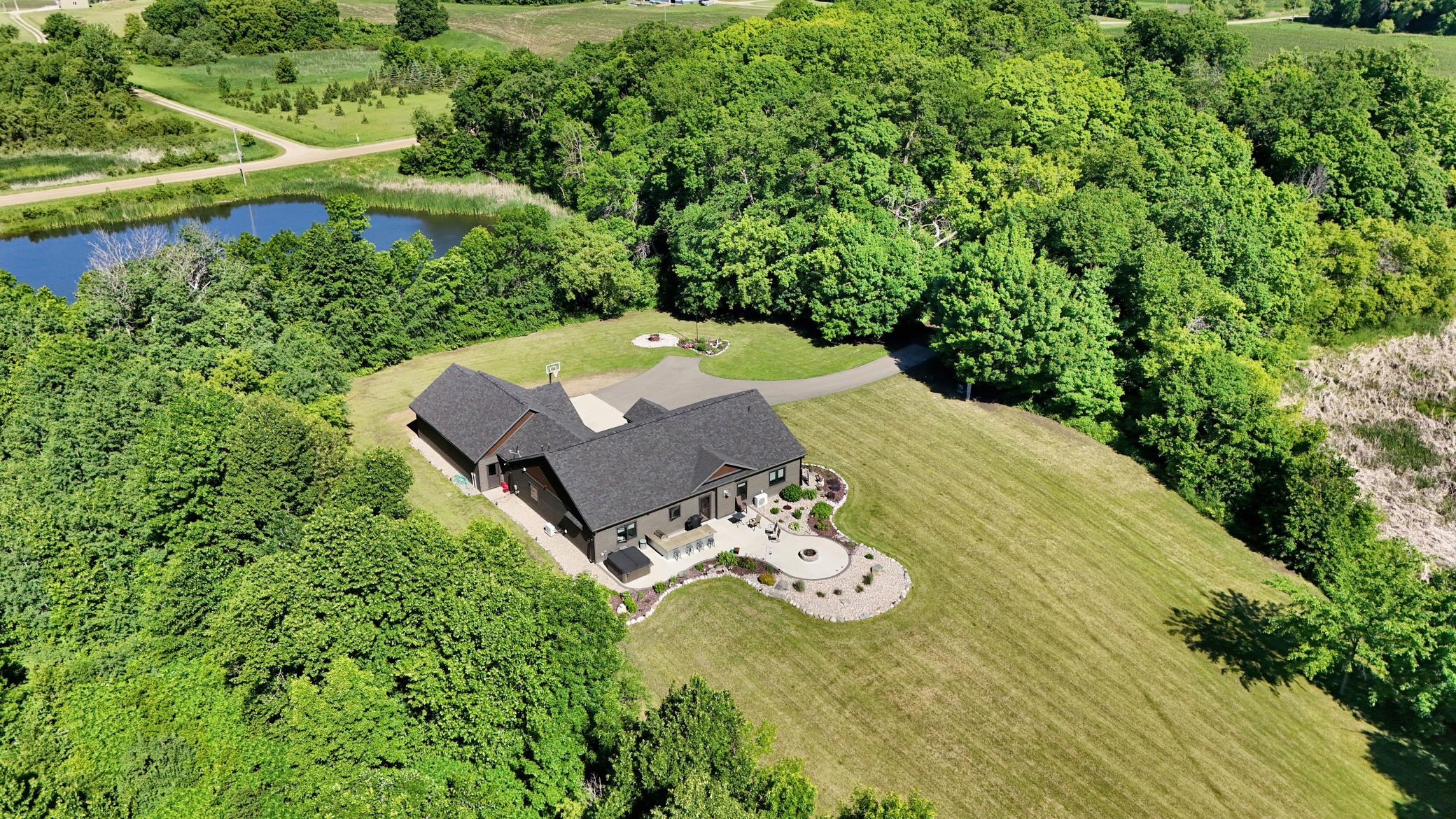 Patio aerial