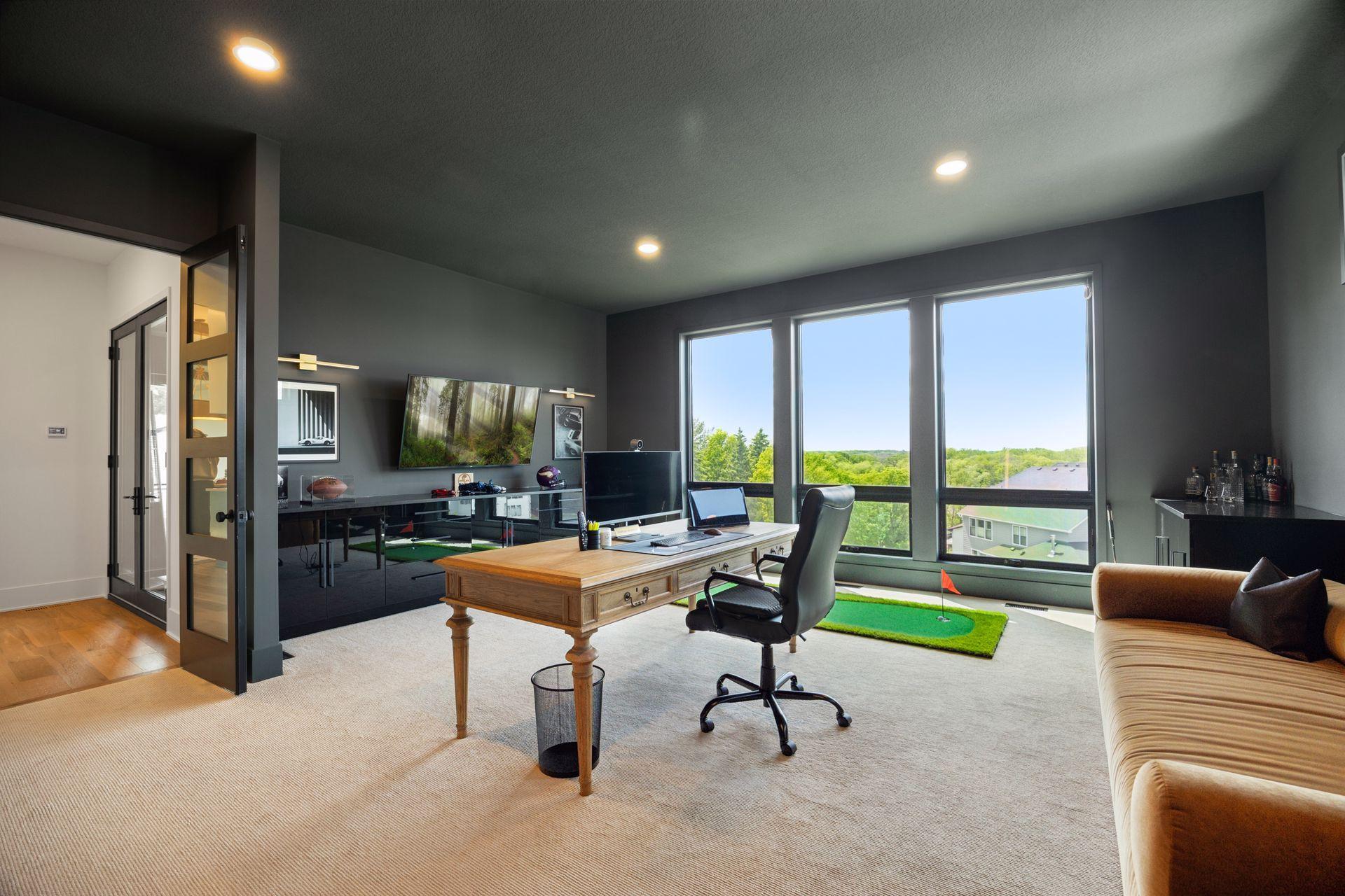 Main floor office