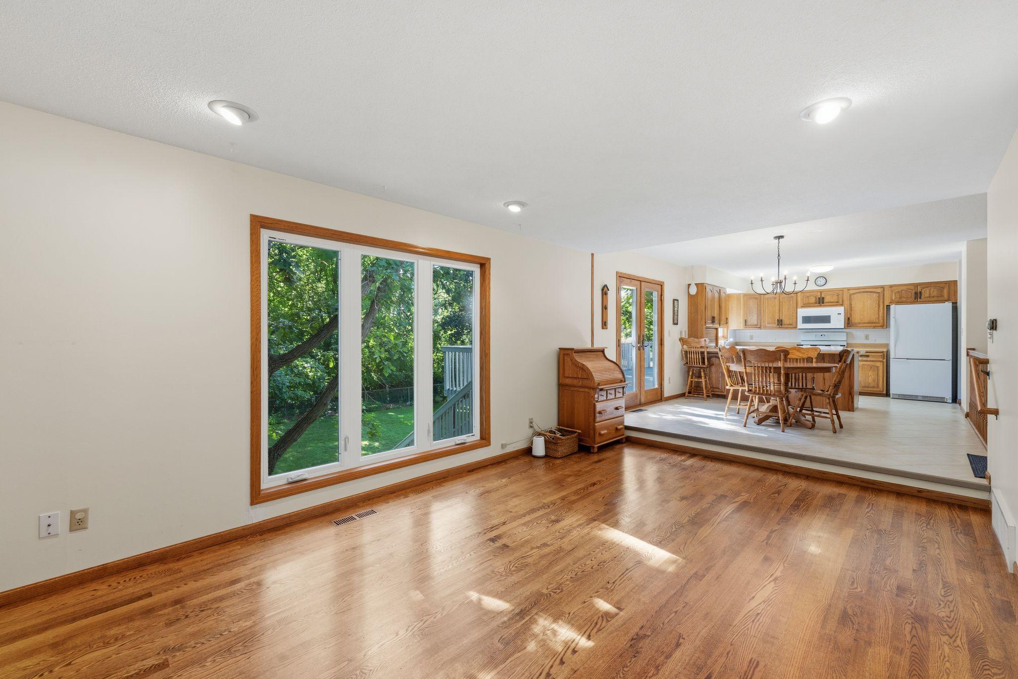 Large windows let in tons of natural light